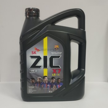 Масло моторное ZIC X7 LS 10W40 6л. №172620